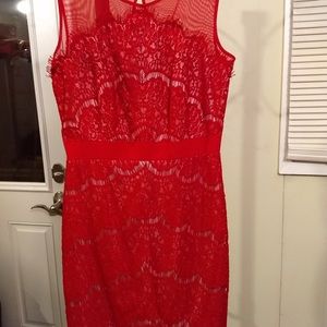 JAX Sexy Red Special Occasion Dress, Size 14
